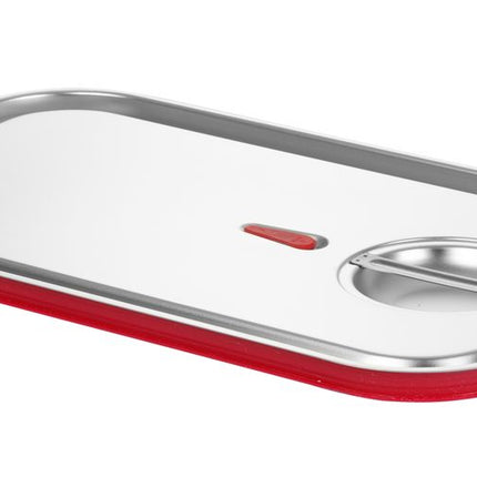 HENDI Gastronorm-Deckel mit Silikonrand – Kitchen Line – GN 1 / 1 – 530 × 325 mm – Produktansicht