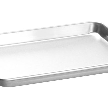 HENDI Backblech – Rechteckig – Silber – 330 × 242 × H 26 mm – Produktansicht