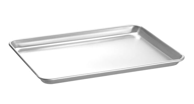 HENDI Backblech – Rechteckig – Silber – 450 × 330 × H 26 mm – Produktansicht