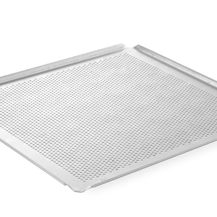 HENDI Blech – perforiert – 4 Ränder – GN 2 / 3 – 354 × 325 × 10 mm – Produktansicht