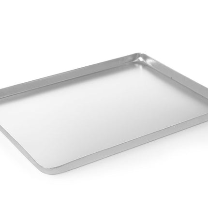HENDI Auslagetablett für Süsswaren – Silber – 400 × 300 × 20 mm – Produktansicht