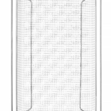 HENDI Pommes frites Ofenkorb –  gewellt CONVECTOMAT FRY – GN 1 / 1 – 530 × 325 × H 40 mm – Weitere Produktansicht