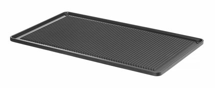 HENDI Grillplatte –  gerippt CONVECTOMAT GRILLPLATE – GN 1 / 1 – 530 × 325 × H 15 mm – Weitere Produktansicht