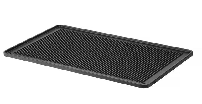 HENDI Grillplatte –  gerippt CONVECTOMAT GRILLPLATE – GN 1 / 1 – 530 × 325 × H 15 mm – Produktansicht