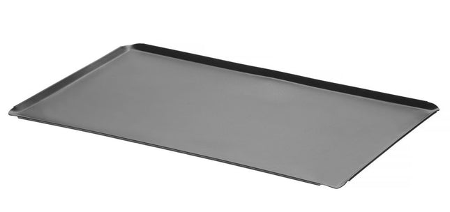 HENDI Backblech mit Antihaftbeschichtung CONVECTOMAT BAKE – GN 1 / 1 – Schwarz – 530 × 325 × H 10 mm – Produktansicht