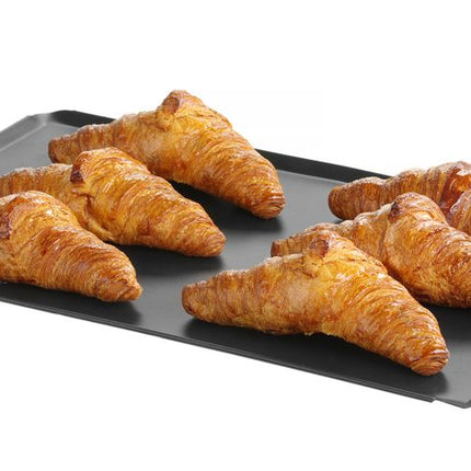 HENDI Backblech mit Antihaftbeschichtung CONVECTOMAT BAKE – GN 1 / 1 – Schwarz – 530 × 325 × H 10 mm – Detailansicht 2