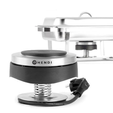 HENDI Chafing Dish-Heizelement – 230 V / 500 W – Ø 130 × H 125 mm – weitere Produktansicht