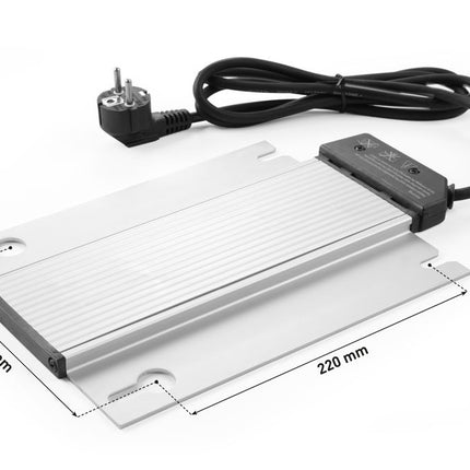 HENDI Chafing Dish-Heizelement – 230 V / 380 W – 300 × 200 × 40 mm – weitere Produktansicht
