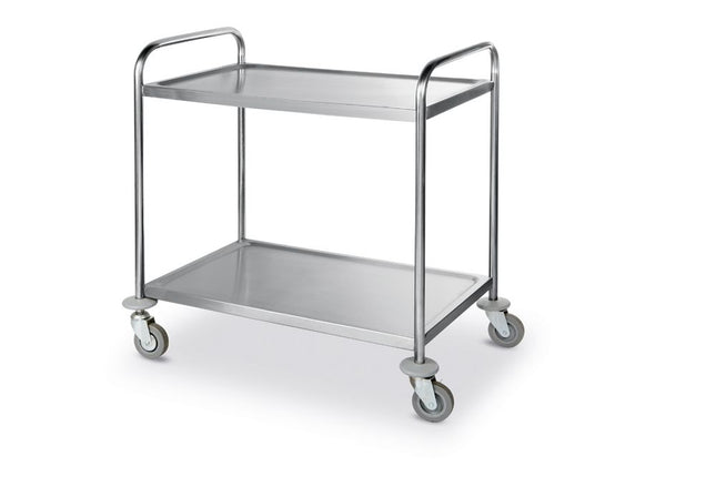 HENDI Servierwagen – 905 × 585 × 945 mm – Produktansicht