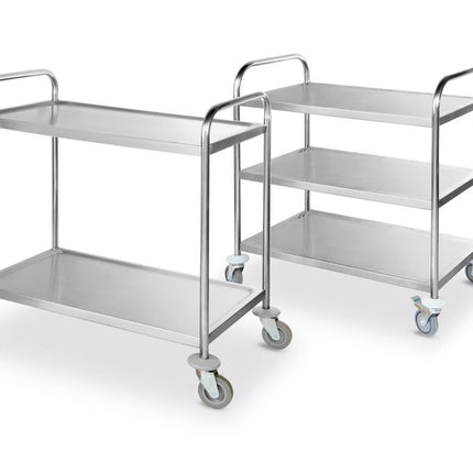 HENDI Servierwagen – 905 × 585 × 945 mm – weitere Produktansicht