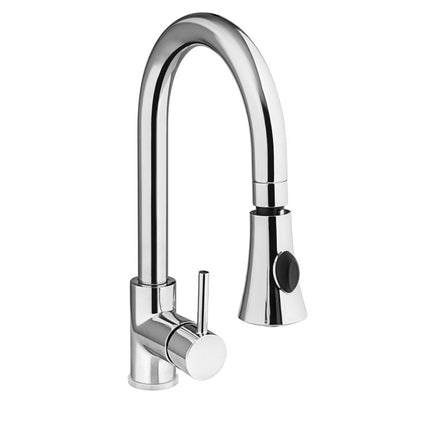 HENDI Ausziehbare Küchenarmatur – 370 × 50 × H 110 mm – Produktansicht