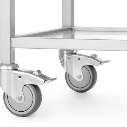 HENDI Servierwagen – geschweißt – Profi Line – 865 × 565 × 950 mm – weitere Produktansicht