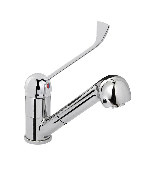 HENDI Wasserhahn ausziehbar – 230 × 50 × 250 mm – Produktansicht
