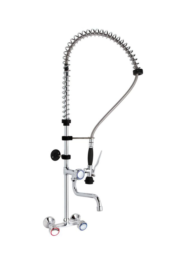 HENDI Geschirrbrause für Wandmontage – 1000 × 300 × H 280 mm – Produktansicht