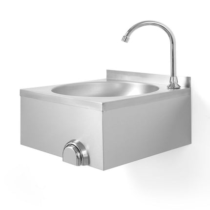 HENDI Waschbecken mit Kniebedienung – 400 × 428 × 406 mm – weitere Produktansicht