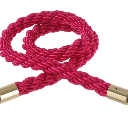 HENDI Absperrseile – rot mit polierten Haken – Rot – 1500 mm – weitere Produktansicht