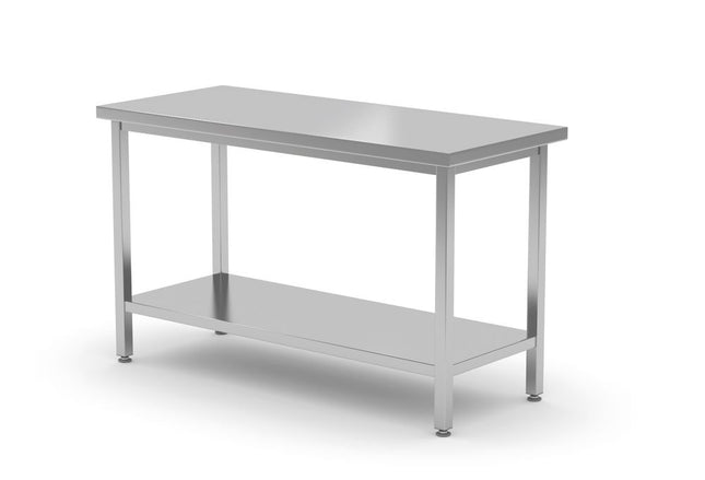 HENDI Zentraler Arbeitstisch – verschraubt – Profi Line – 1000 × 700 × 850 mm – Produktansicht