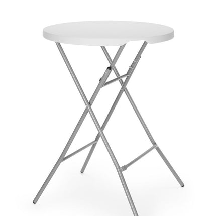AmerBox Bar-Stehtisch – Max. Last 80 kg – Weiß – Ø 800 × H 1100 mm – weitere Produktansicht