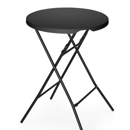 AmerBox Bar-Stehtisch – Rund – Schwarz – Ø 800 × H 1100 mm – Detailansicht