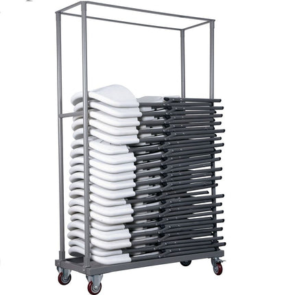 AmerBox Transportwagen für Stühle – 1140 × 492 × H 1895 mm – Detailansicht