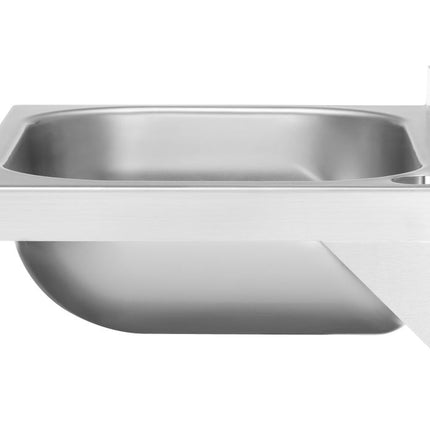 HENDI Waschbecken – 400 × 290 × 145 mm – weitere Produktansicht