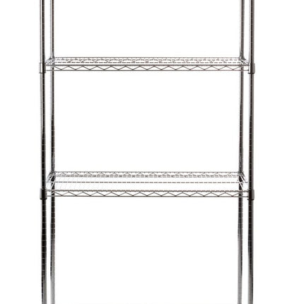 HENDI Regalsystem 4 Böden – 910 × 455 × 1830 mm – Produktansicht