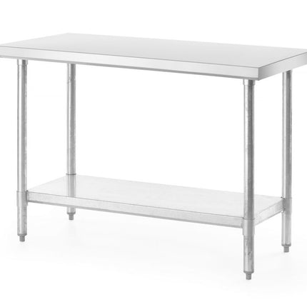 HENDI Zentraler Arbeitstisch – Budget Line – 1200 × 600 × 850 mm – weitere Produktansicht