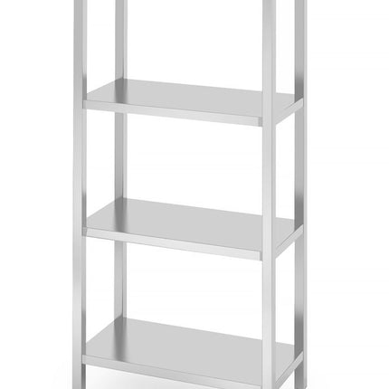 HENDI Lagerregal mit 4 Regalen – verschraubt – Kitchen Line – 800 × 400 × 1800 mm – Produktansicht