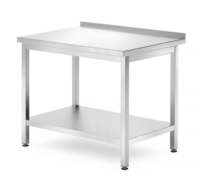 HENDI Wandtisch mit Ablage – verschraubt – Tiefe 700 mm – Profi Line – 1000 × 700 × 850 mm – Produktansicht