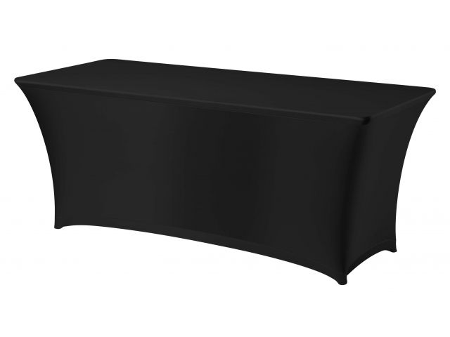 HENDI Tischhusse – rechteckig – Kitchen Line – 810934 – Schwarz – 1200 × 760 × 730 mm – Produktansicht