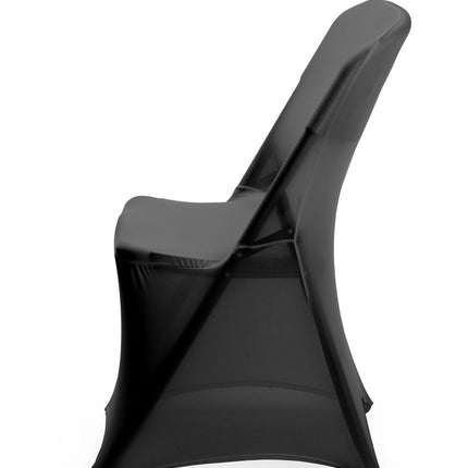 HENDI Klappstuhlbezug – Kitchen Line – 810965 & 910989 – Schwarz – 540 × 440 × H 840 mm – Detailansicht