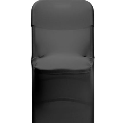 HENDI Klappstuhlbezug – Kitchen Line – 810965 & 910989 – Schwarz – 540 × 440 × H 840 mm – Produktansicht