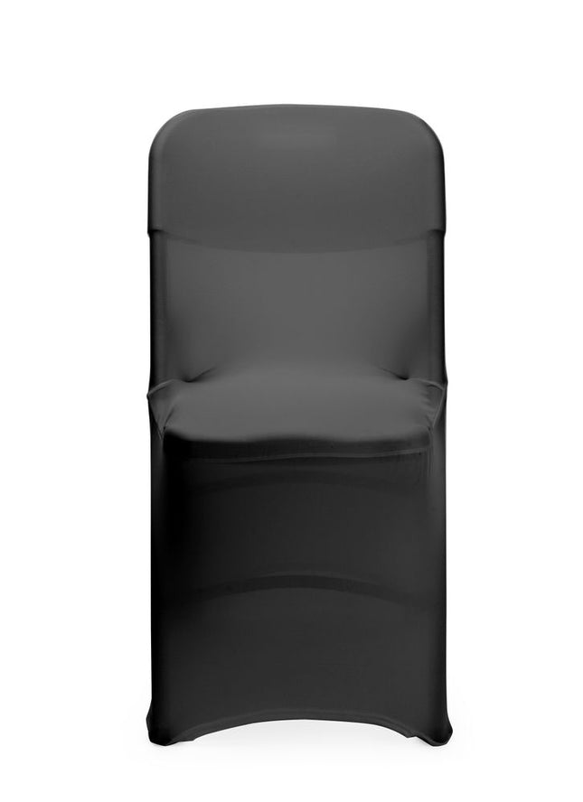 HENDI Klappstuhlbezug – Kitchen Line – 810965 & 910989 – Schwarz – 540 × 440 × H 840 mm – Produktansicht