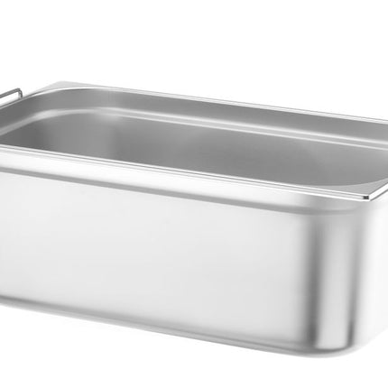 HENDI Gastronorm-Behälter 1 / 1 Budget Line mit Griffen – Budget Line – GN 1 / 1 – 28 l – 530 × 325 × 200 mm – weitere Produktansicht