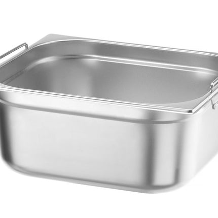 HENDI Gastronorm-Behälter 2 / 3 Budget Line mit Griffen – Budget Line – GN 2 / 3 – 13 l – 354 × 325 × 150 mm – weitere Produktansicht
