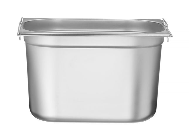 HENDI Gastronorm-Behälter 1 / 2 Budget Line mit Griffen – Budget Line – GN 1 / 2 – 12.5 l – 325 × 265 × 200 mm – Produktansicht