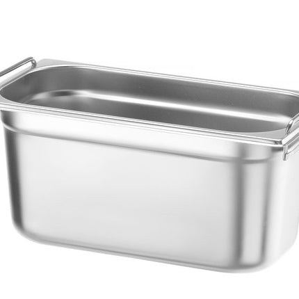 HENDI GN 1 / 3 Behälter mit Griffen – Budget Line – GN 1 / 3 – 5.7 l – 325 × 176 × 150 mm – weitere Produktansicht