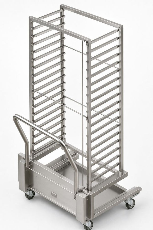 HENDI Durchfahrwagen – GN 1/1 – 229590; 229613 & 229859 – 740 × 720 × H 1700 mm  – Produktansicht