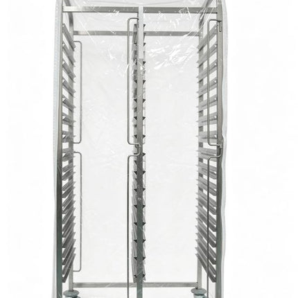 HENDI Abdeckung für Wagen – Transparent – 760 × 570 × H 1630 mm  – Detailansicht