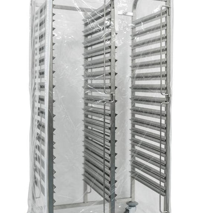 HENDI Abdeckung für Wagen – Transparent – 760 × 570 × H 1630 mm  – Detailansicht 2