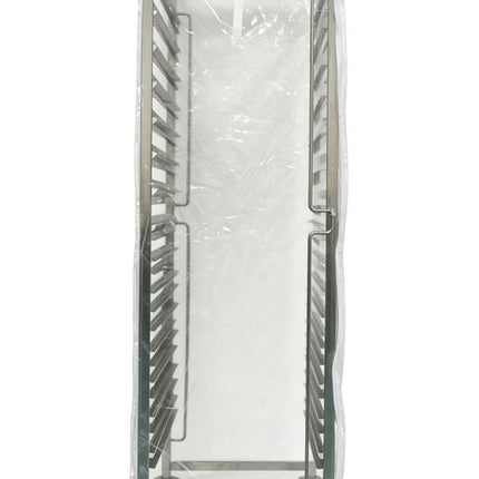 HENDI Abdeckung für Wagen – Transparent – 640 × 480 × H 1595 mm  – Detailansicht