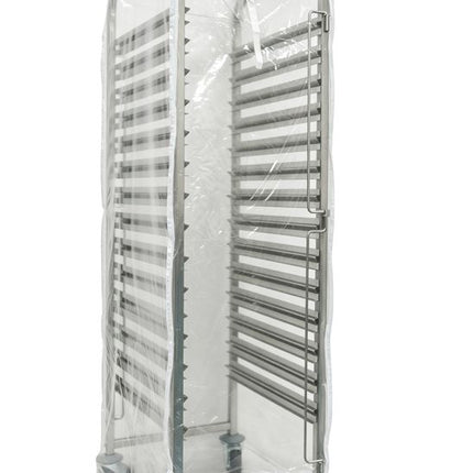 HENDI Abdeckung für Wagen – Transparent – 640 × 480 × H 1595 mm  – Weitere Produktansicht