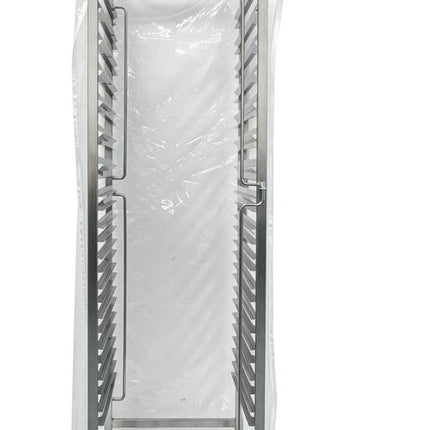 HENDI Abdeckung für Wagen – Transparent – 640 × 480 × H 1595 mm  – Detailansicht 2