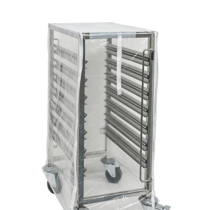 HENDI Abdeckung für Wagen – Transparent – 400 × 570 × H 830 mm  – Weitere Produktansicht