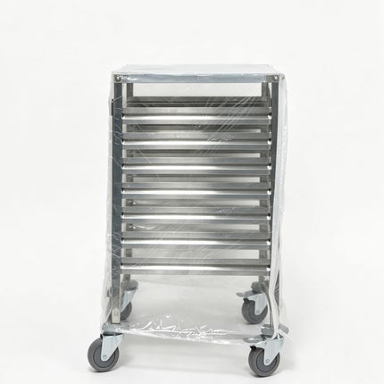 HENDI Abdeckung für Wagen – Transparent – 400 × 570 × H 830 mm  – Produktansicht