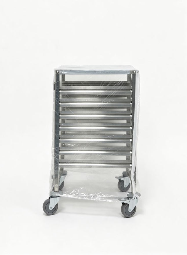 HENDI Abdeckung für Wagen – Transparent – 400 × 570 × H 830 mm  – Produktansicht