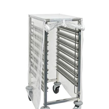 HENDI Abdeckung für Wagen – Transparent – 400 × 570 × H 830 mm  – Detailansicht 3