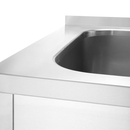 HENDI Spültisch – 800 × 650 × H 850 mm  – Weitere Produktansicht