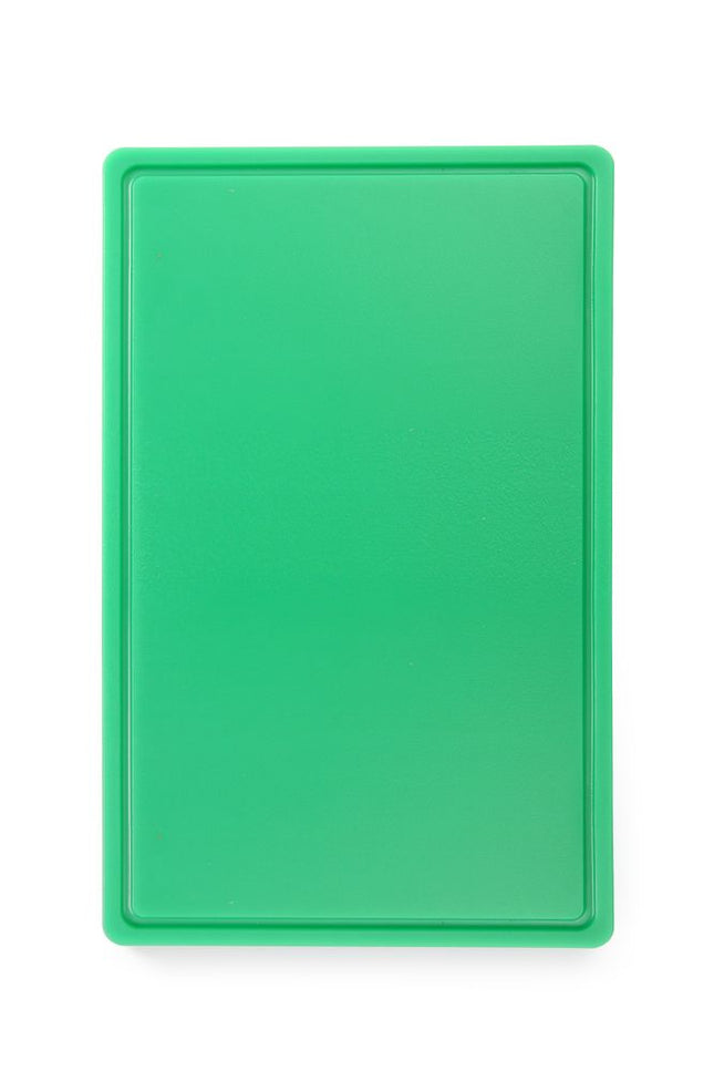 HENDI Schneidbrett HACCP Gastronorm 1 / 1 – GN 1 / 1 – Grün – 530 × 325 mm – Rechteckig – Produktansicht