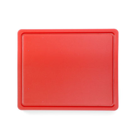 HENDI Schneidbretter HACCP Gastronorm 1 / 2 – GN 1 / 2 – Rot – 325 × 265 mm – Rechteckig – Produktansicht